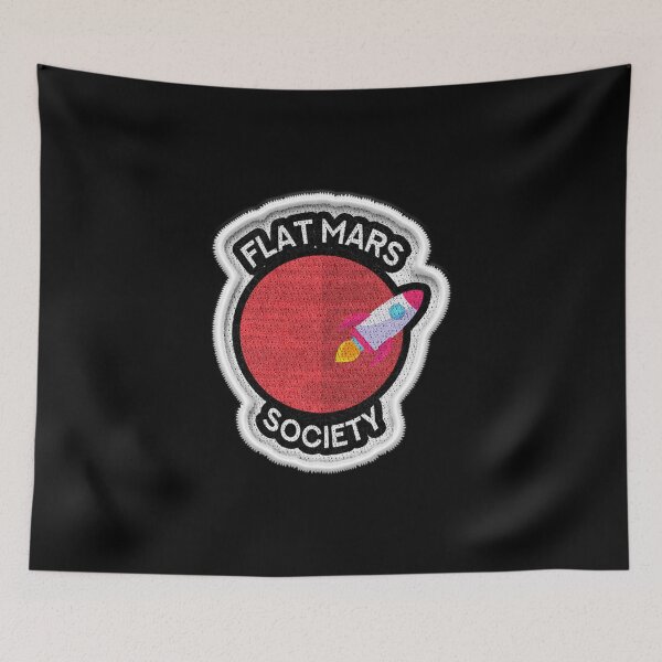 Item preview, Parche plano de la Sociedad de Marte designed and sold by patcherie.