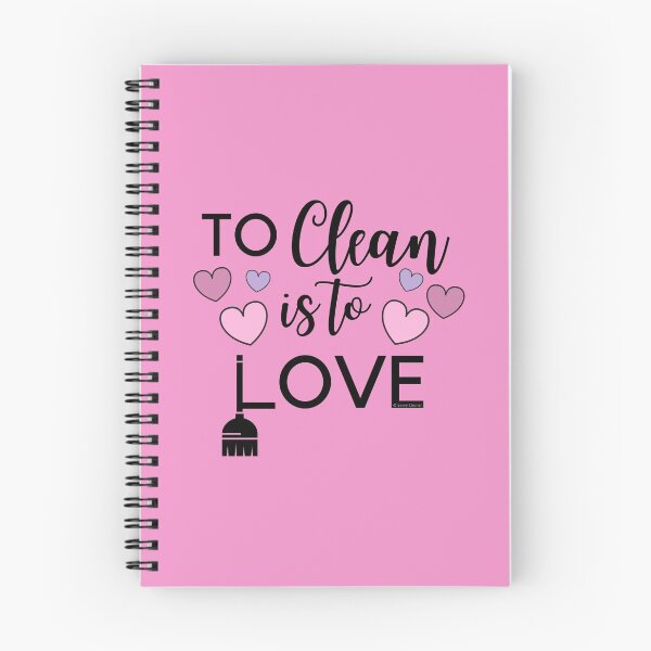 Item preview, To Clean Is To Love Fun Valentine Heart Broom Housekeeping Gifts designed and sold by SavvyCleaner.