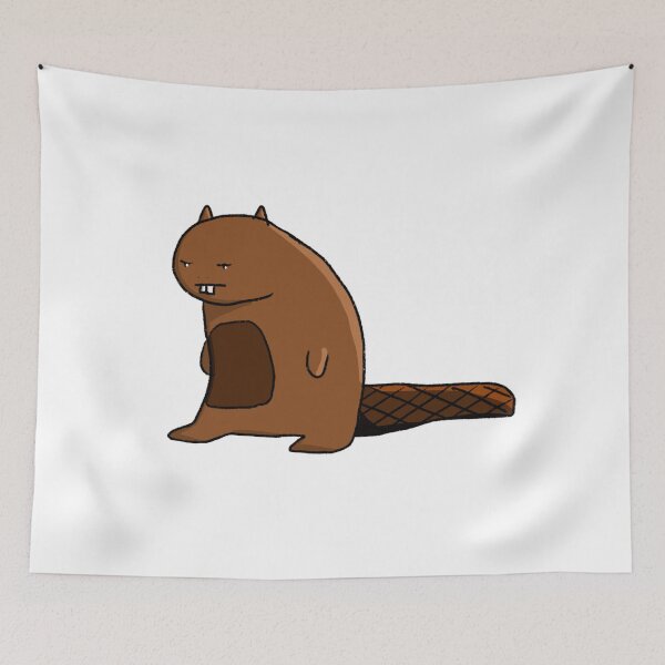 Item preview, Grumpy beaver designed and sold by BessieMoo.