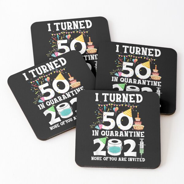 Item preview, I Turned 50 In Quarantine 50th Birthday 2021 Gift designed and sold by michaelscoe.
