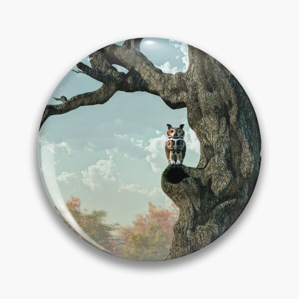 Item preview, Owl and Fall Tree designed and sold by Daniel Eskridge.