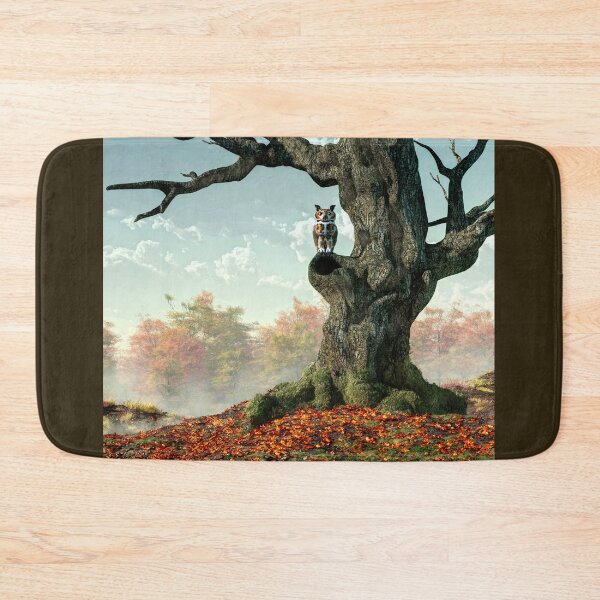 Item preview, Owl and Fall Tree designed and sold by Daniel Eskridge.