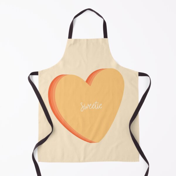 Item preview, “sweetie” Orange Valentines Heart designed and sold by Abigail Christensen.