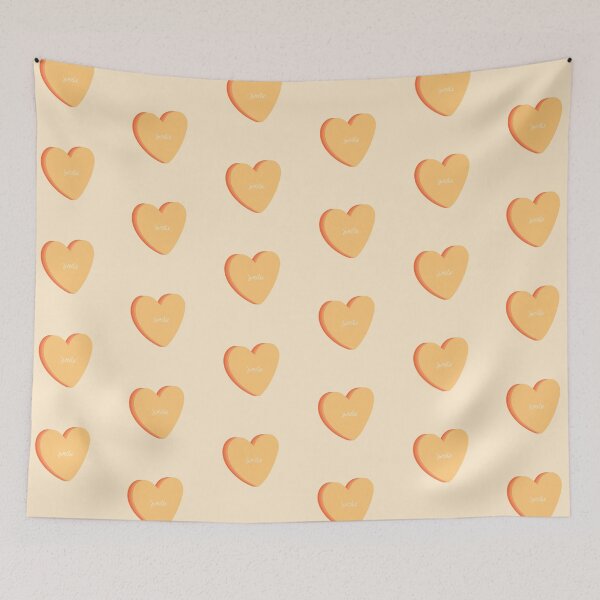 Item preview, “sweetie” Orange Valentines Heart designed and sold by Abigail Christensen.