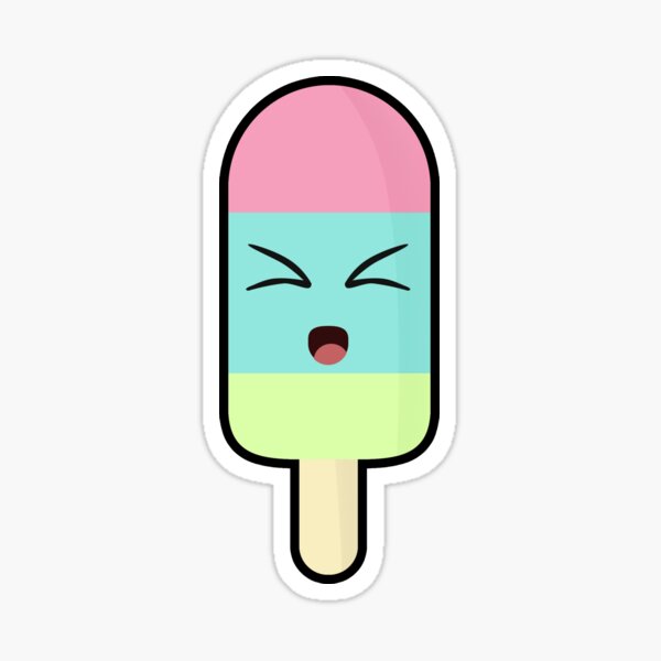 Frozen Lolly Stickers Redbubble