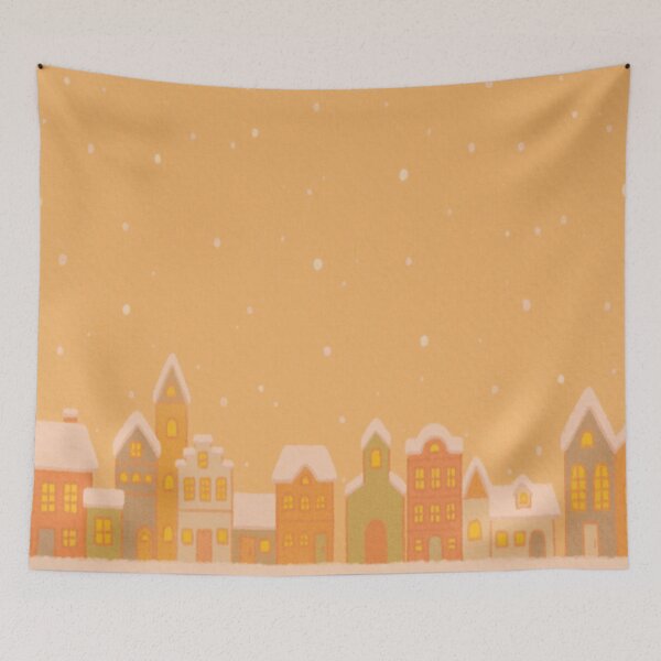 Item preview, Snowy Town designed and sold by Artisticpsyco.
