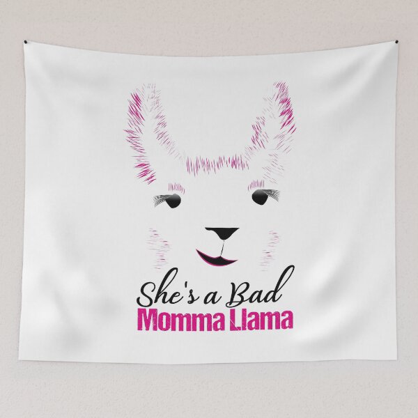 Item preview, She's a Bad Momma Llama designed and sold by mahjoubstr.