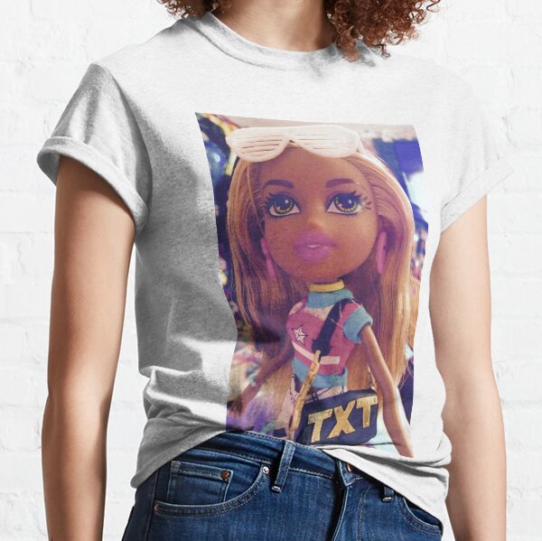 Bratz Camiseta Sasha Retrato, Negro 