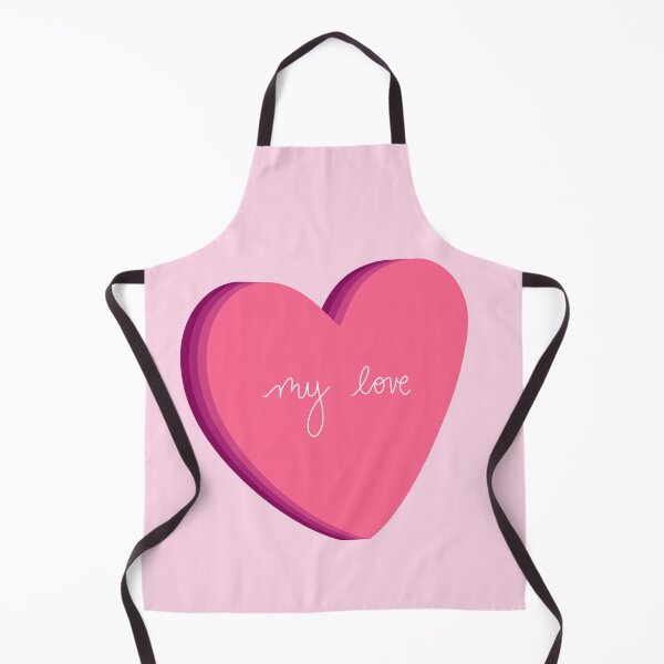 Item preview, “my love” Pink Valentines Heart designed and sold by Abigail Christensen.