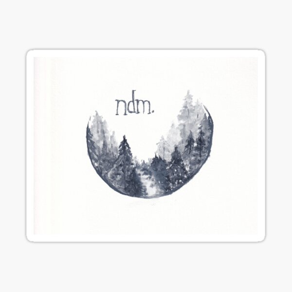 Not Deer Mag Logo Sticker