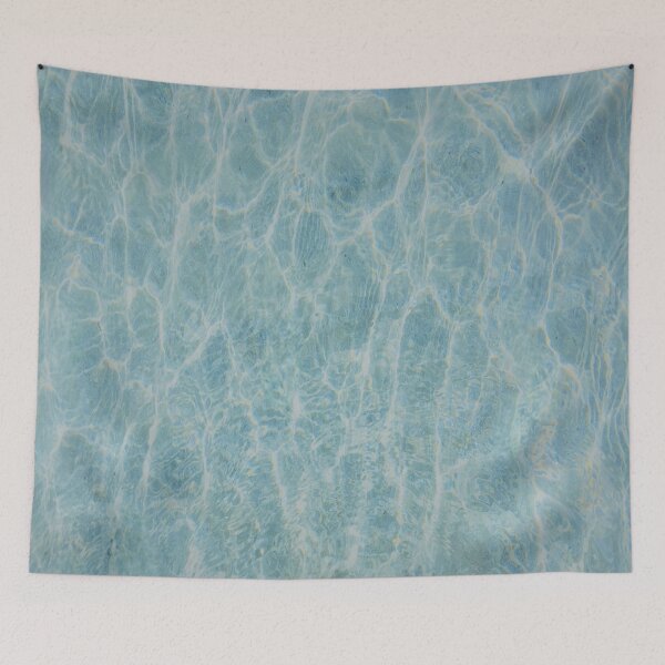 Item preview, Light Blue Water Marble Pattern designed and sold by Travelforever.
