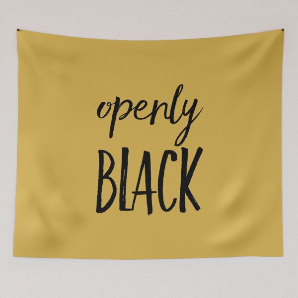 Item preview, OPENLY BLACK designed and sold by LiveAndGlow.
