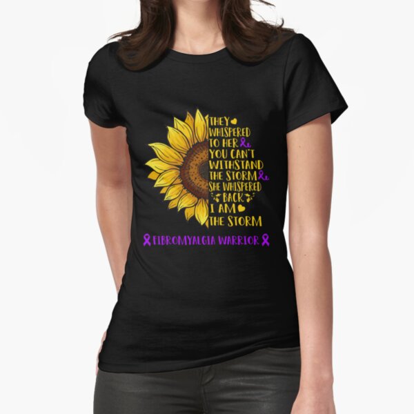 Item preview, They whispered to her you can't withstand the Storm She whispered back I Am The Storm Fibromyalgia Warrior designed and sold by DianabellShop.
