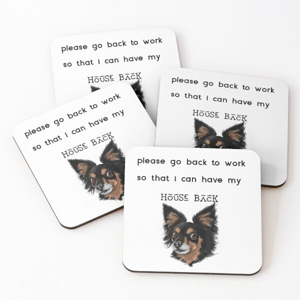 Item preview, after quarantine funny back to work, back to office after lockdown, after covid, Dog lovers  designed and sold by helkav.