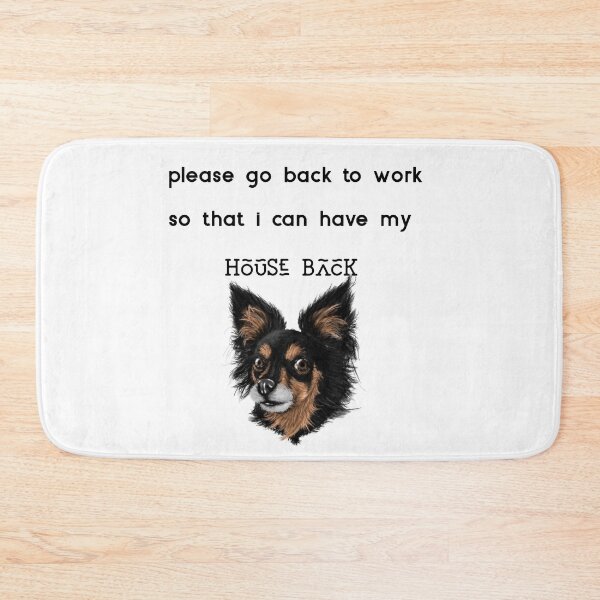 Item preview, after quarantine funny back to work, back to office after lockdown, after covid, Dog lovers  designed and sold by helkav.