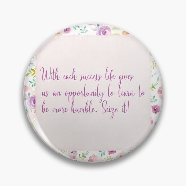 Item preview, Success and Humility Quote designed and sold by ihanatiimi.
