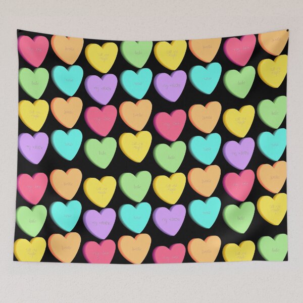 Item preview, Rainbow Valentines Hearts designed and sold by Abigail Christensen.