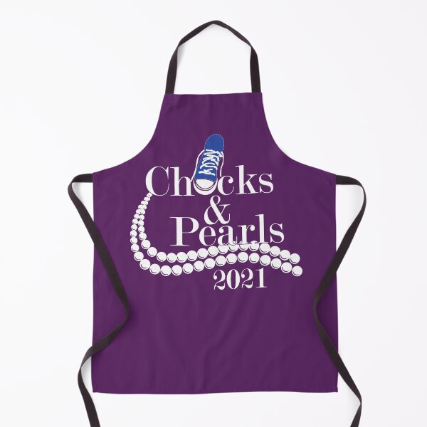 Item preview, Chucks & Pearls Kamala, Harris Biden, Inauguration 2021, Madam Vice President designed and sold by CarpeDiemLife.