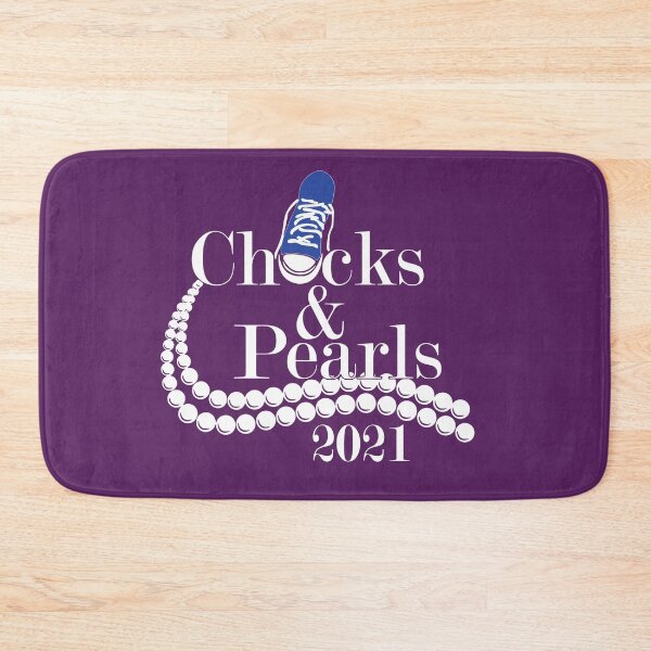 Item preview, Chucks & Pearls Kamala, Harris Biden, Inauguration 2021, Madam Vice President  designed and sold by CarpeDiemLife.