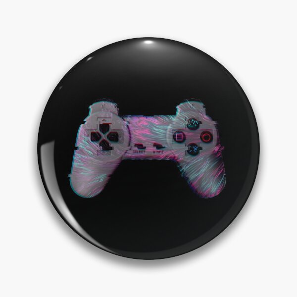 Item preview, colorful, glitch ps1 controller design designed and sold by dominic0925.