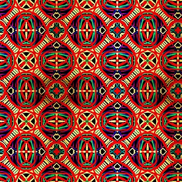Artwork thumbnail, Patterned pattern by art-patterns