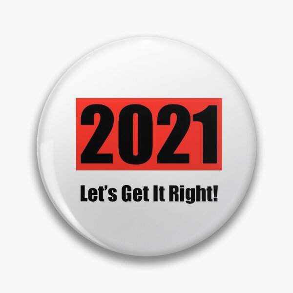Item preview, 2021 Let’s Get It Right! designed and sold by TJHstudio.