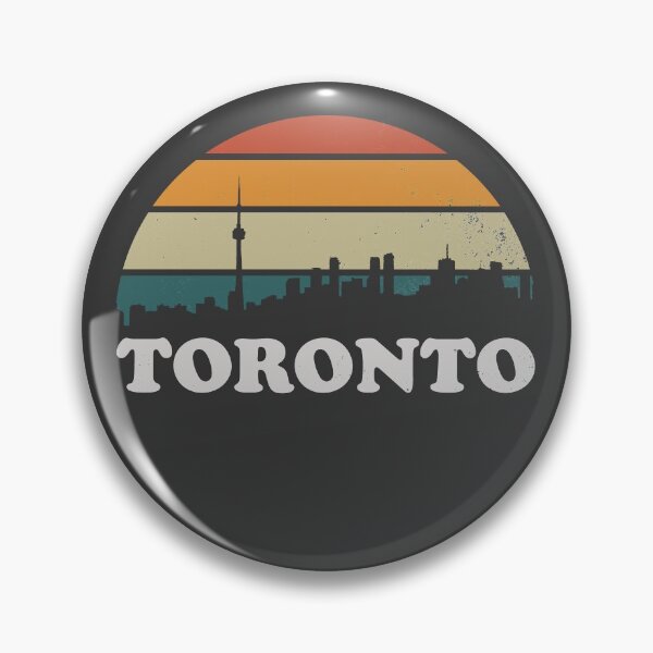 Artikelvorschau, Toronto Retro Skyline entworfen und verkauft von BoredGames.