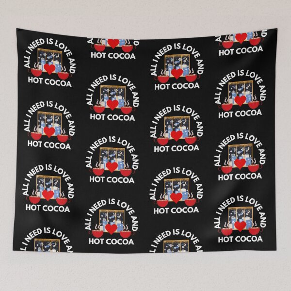 Item preview, All I Need is Love and Hot Cocoa White Text designed and sold by JEL-Designs.