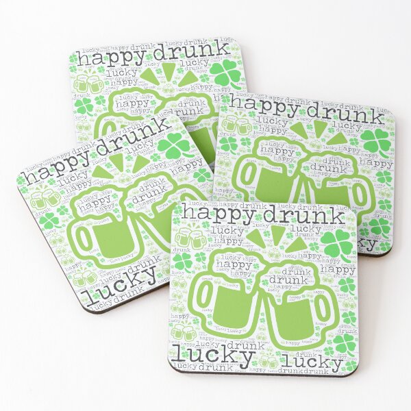 Item preview, happy lucky drunk designed and sold by frankie5368.