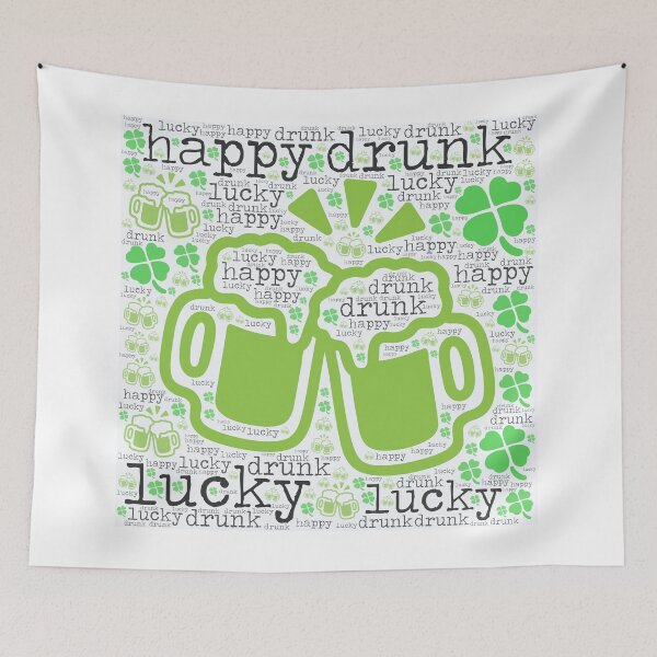 Item preview, happy lucky drunk designed and sold by frankie5368.