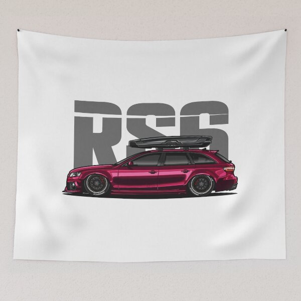 Item preview, RS6 Avant - Touring Mode (Maroon) designed and sold by JioojiProject.