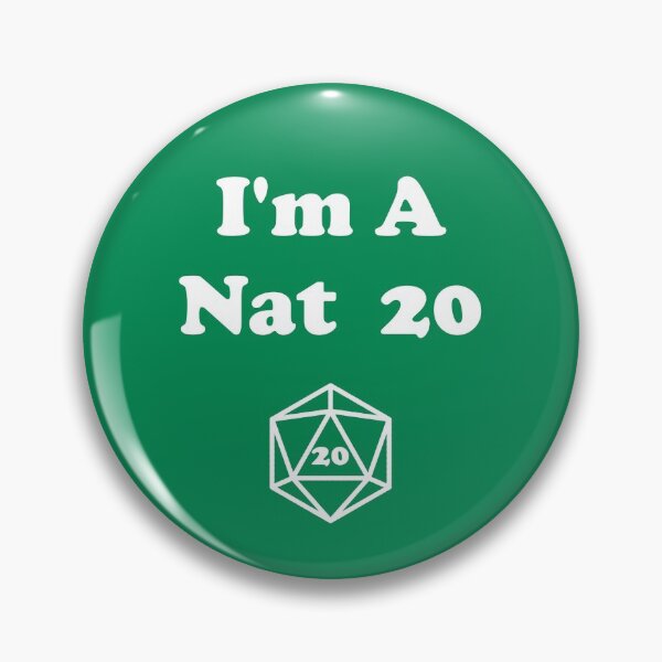 Item preview, I'm A Nat 20 designed and sold by BoredGames.