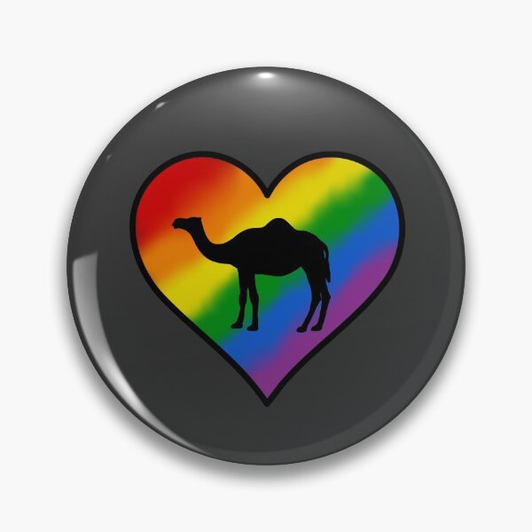 Item preview, Rainbow Heart Camel designed and sold by taylorrowan.