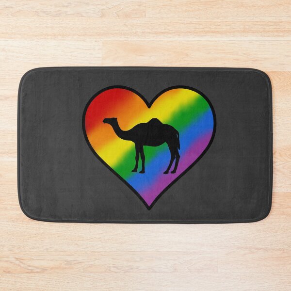 Item preview, Rainbow Heart Camel designed and sold by taylorrowan.