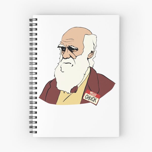 Item preview, Funny Charles Darwin Evolutionary Biologist / Scientist Portrait  designed and sold by Huhnerdieb Apparel.