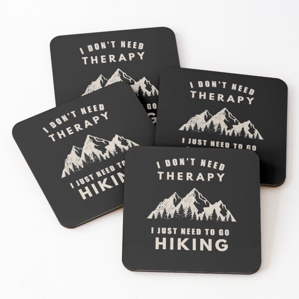 Item preview,  don't need therapy, I need to go hiking, Hiker gifts designed and sold by CarpeDiemLife.