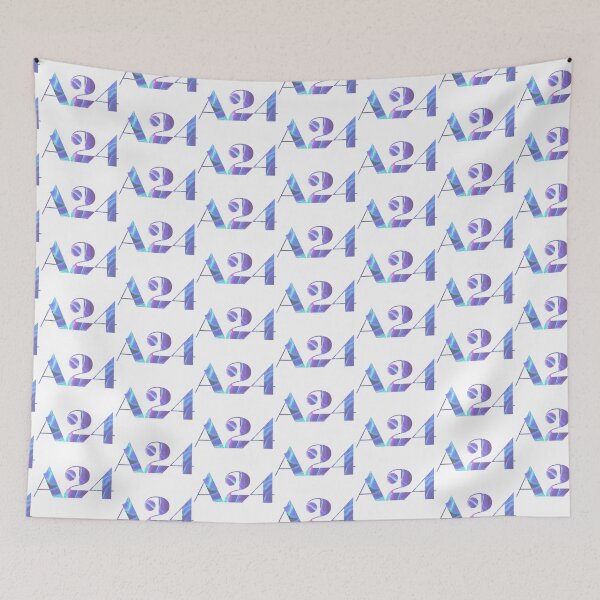 Item preview, Blue and Purple A24 logo designed and sold by Dalaura.
