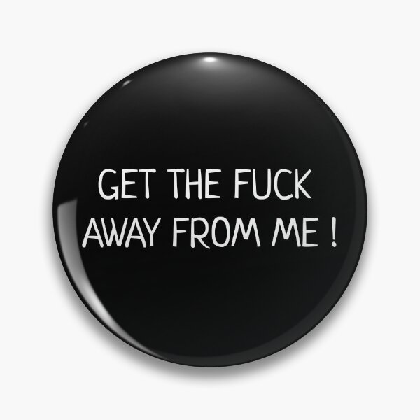 Item preview, Get the fuck away from me! mask designed and sold by CyberneticShop.