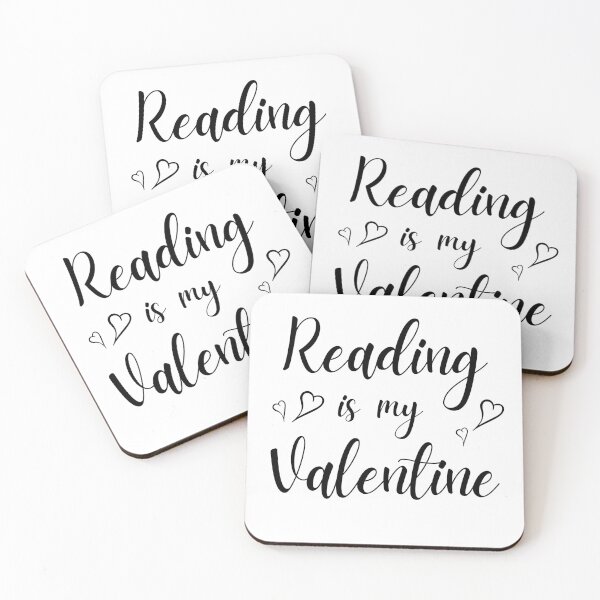 Item preview, Reading is my valentine designed and sold by InkTeeArt.