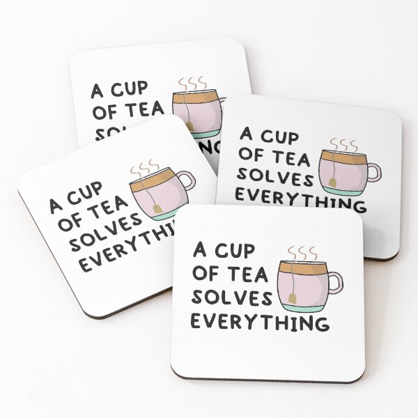 Item preview, Tea Solves Everything Gift for Tea Lovers designed and sold by Dexter Freeman.