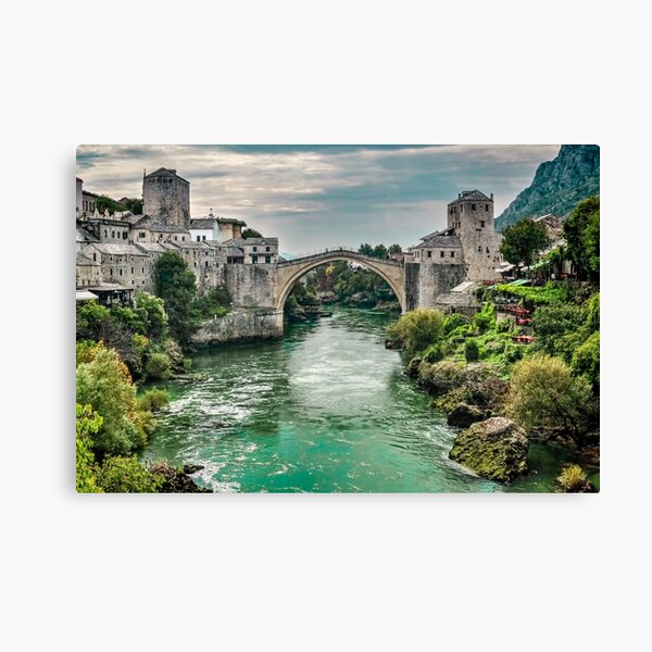 "Stari Most “Old Bridge” Mostar" Canvas Print by tyke29 | Redbubble