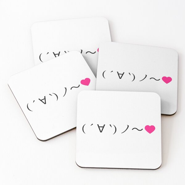 Item preview, Japanese Kaomoji Love designed and sold by Wachi-A.