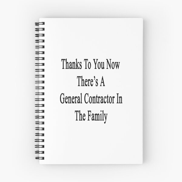 Item preview, Thanks To You Now There's A General Contractor In The Family designed and sold by supernova23.