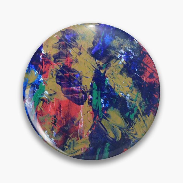 Item preview, Expressionist abstract floral composition designed and sold by dELLaS-Ghoust.