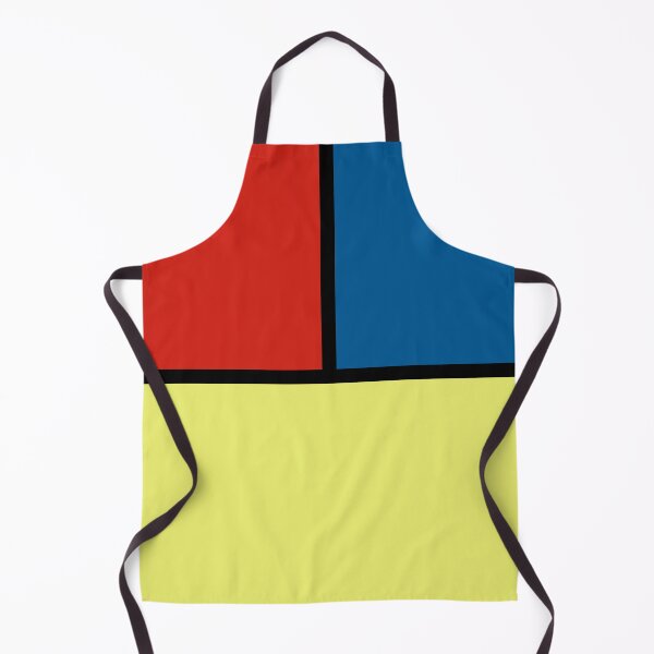Item preview, Mondrian Tricolor Squares Yellow Red And Blue II designed and sold by rewstudio.
