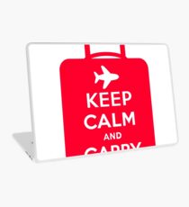 Keep Calm and Carry on Luggage Laptop Skin