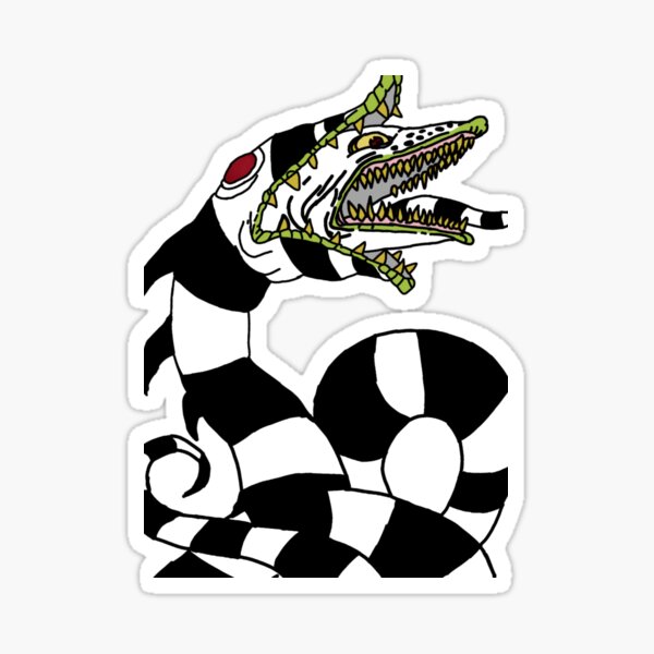 Betelgeuse snake and sand worm Sticker for Sale by PlanetGab