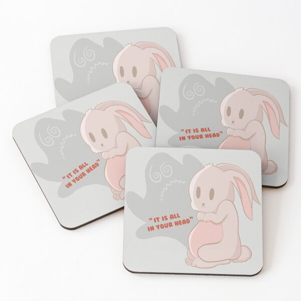 Item preview, It Is All In Your Head Anxious Bunny designed and sold by scorpiolane.