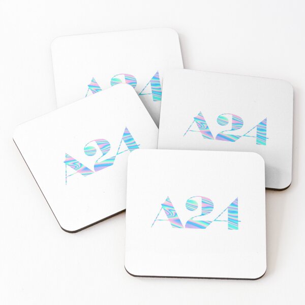 Item preview, Pastel Rainbow A24 logo designed and sold by Dalaura.