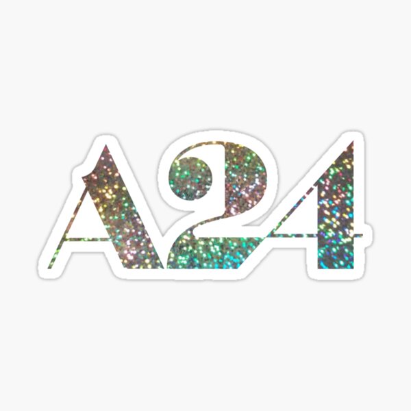 "Glitter A24 Logo" Sticker For Sale By Dalaura | Redbubble